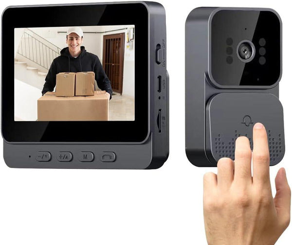 Smart Wireless Wifi Doorbell Intercom Video Camera Door Bell Chime Security